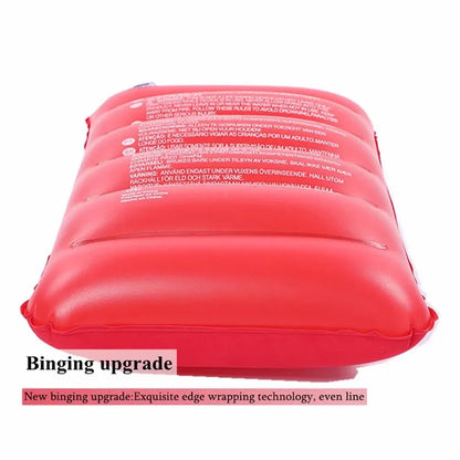 47x30cm Air Cushion Pillow - Folding Inflatable Travel Pillow, Outdoor Camping Sleep Cushion, Backrest Head Rest