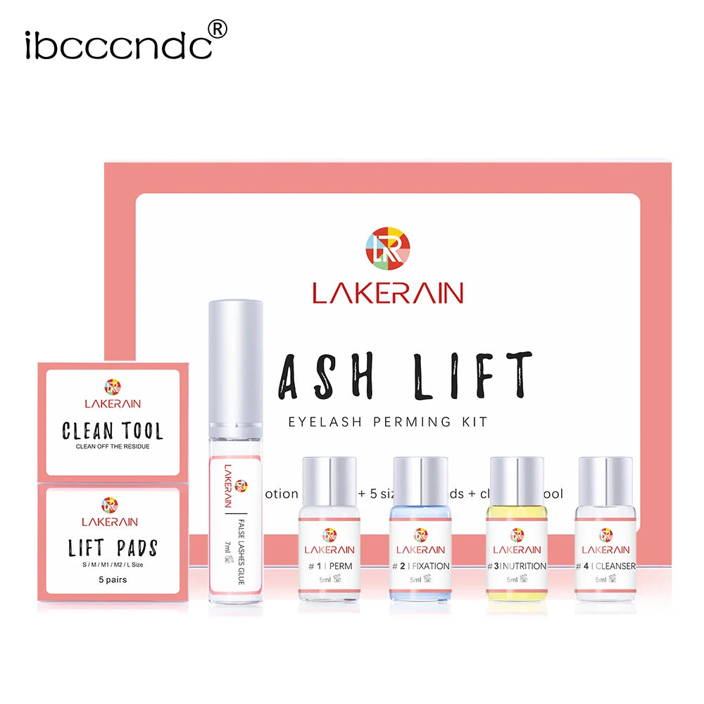 New Lash Lift Kit – Long-Lasting Eyelash Perming Lotion, Fixation Glue, Curly Lash Treatment, Professional Beauty Kit for Salon & Home Use