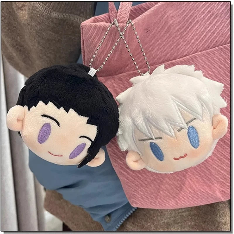 Jujutsu Kaisen Plush Pendant Keychain - Gojo Satoru & Geto Suguru Backpack Bag Charm