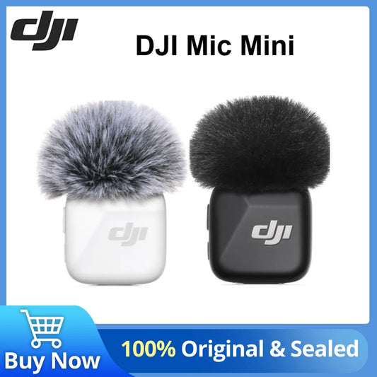 DJI Mic Mini Wireless Microphone – 48-Hour Battery & Two-Level Active Noise Cancelling with Case