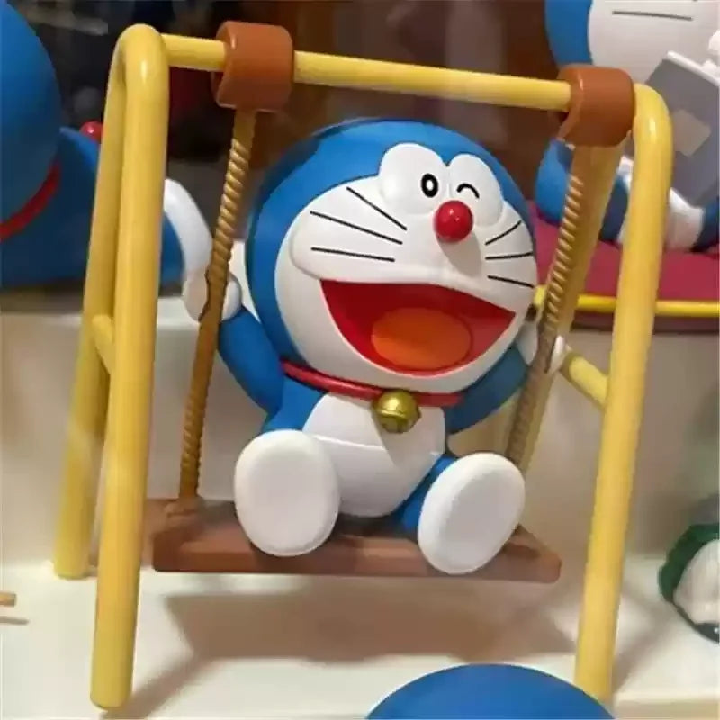 Genuine Doraemon Take a Break Series Blind Box Figures – Kawaii Anime Desktop Decor Toy, Room Ornament & Birthday Gift Collectible