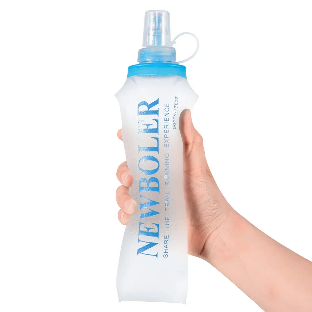 NEWBOLER Outdoor Sport Water Bladder — 1.5L/2L/3L TPU Soft Flask for Camping, Running & Biking