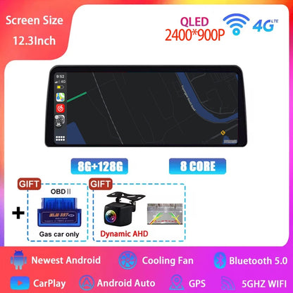 Android 15 Car Radio for Honda Civic FE/FL 2021-2023 - 12.3 Inch Multimedia Touch Screen GPS Navigation Player