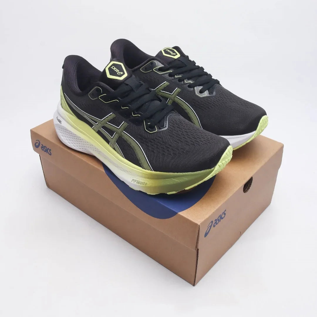 Asics Gel Kayano 30 Running Shoes for Men - Classic Cushion Gel Sneakers, Breathable Outdoor Sport Shoes