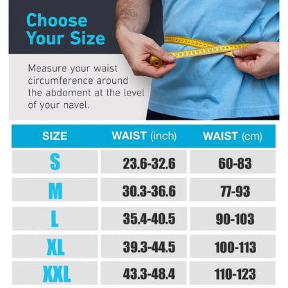 Back Brace for Pain Relief – Breathable Lumbar Support Belt for Lower Back, Herniated Disc, Men & Women