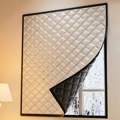 Warm Insulated Curtains – Double-Thick Thermal Window Drapes for Sun Shading, Soundproofing, and Energy Efficiency