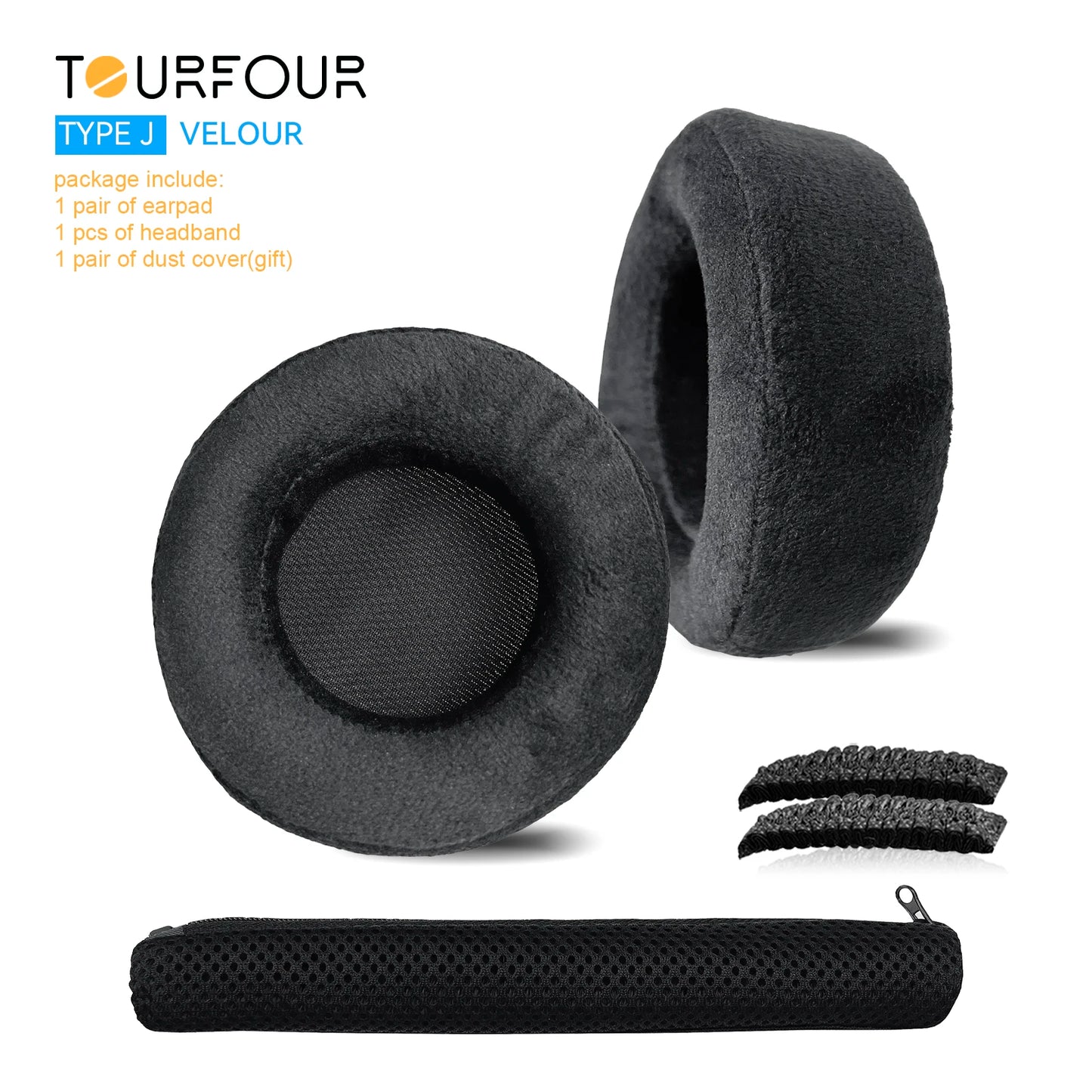 TOURFOUR Replacement Earpads for Corsair Virtuoso RGB Headphones – Compatible with Wireless SE & XT Models Ear Cushions