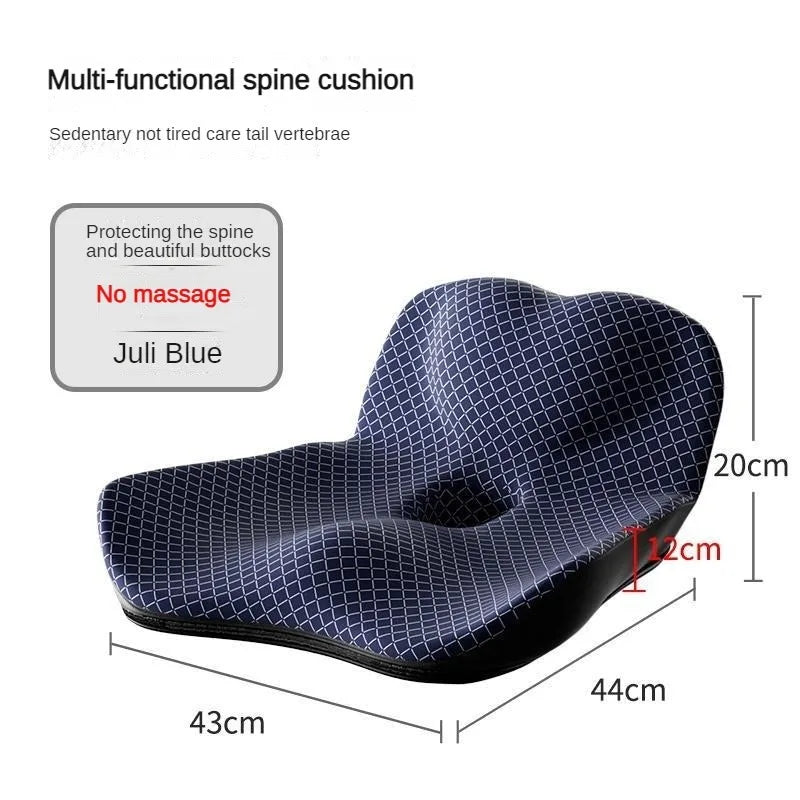 Coccyx Memory Foam Chair Pillow – Orthopedic Seat Pad for Office, Car & Tailbone Pain Relief, Hemorrhoid Treatment Cushion