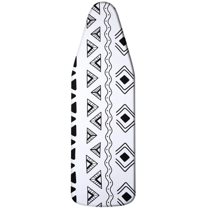 140x50cm Heavy Duty Ironing Board Cover | Heat Reflective Elastic Edge Iron Cover for Home