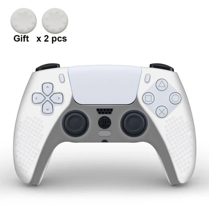 Protective Silicone Cover for PS5 Controller – Anti-Slip Skin Case with Thumb Grips for PS5 Slim Gamepad