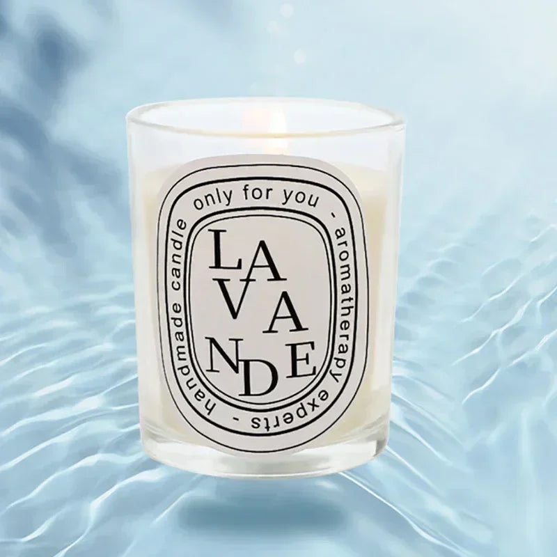 Romantic Transparent Scented Candle – Aromatic Gift Jar for Weddings & Special Occasions