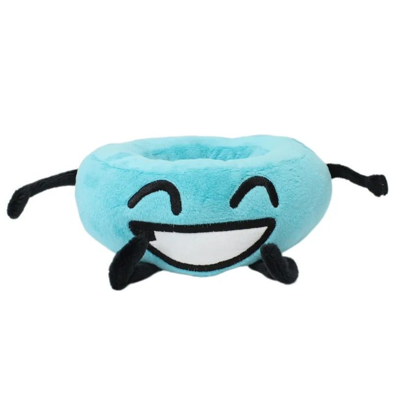 18-Style Battle for Dream Island Plush Toys — Marker, Pen, Fries, Bottle, Nail, Pie, Stapler, Cloud, Tree, Ruby Plushie Pillow Dolls for Kids