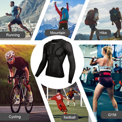 DAREVIE Cycling Base Layer - Seamless Compression Full Sleeve Underwear, Breathable MTB & Road Bike Vest (2023)