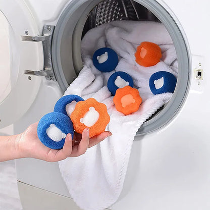 Pet Hair Remover Ball - Reusable Laundry Washing Machine Filter for Cat Hair & Fur - 1-5pcs