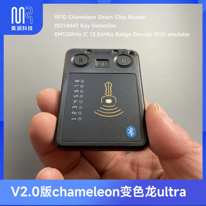 RFID Chameleon Ultra Smart Reader - ISO14443 IC 13.56MHz EM125KHz RFID Badge Detection & Emulator