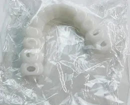 Perfect Fit Teeth Whitening Fake Tooth Cover – Snap-On Silicone Smile Veneers for Upper Teeth, Reusable Cosmetic Tool