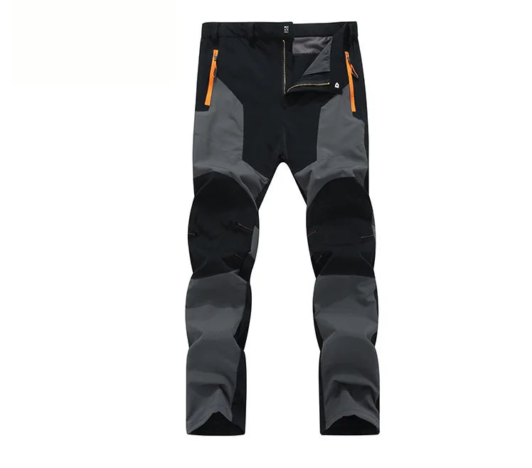 TRVLWEGO Men’s Summer Quick-Dry Waterproof Hiking Pants – Outdoor Trekking, Camping & Fishing Trousers