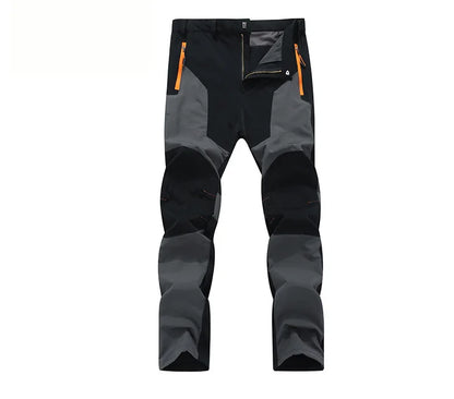 TRVLWEGO Men’s Summer Quick-Dry Waterproof Hiking Pants – Outdoor Trekking, Camping & Fishing Trousers
