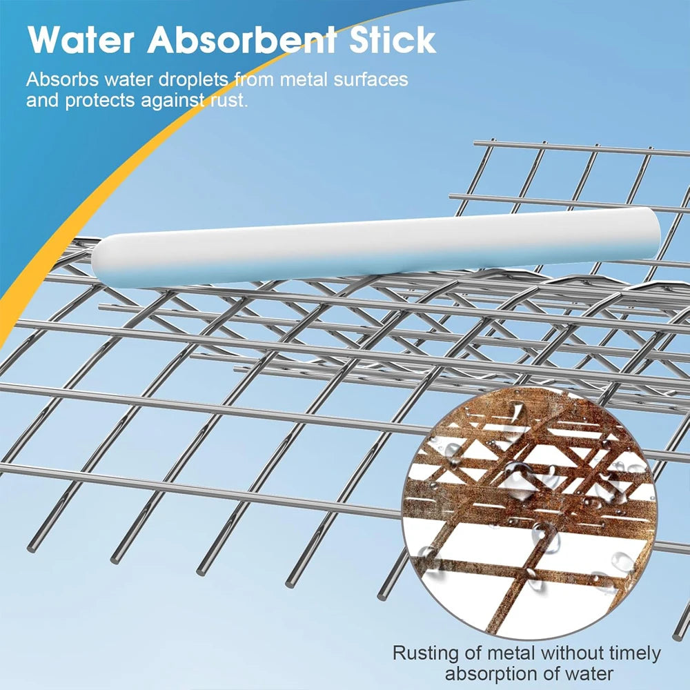 Diatomite Drying Rod Stick – Moisture Absorbing Desiccant for Laundry & Water Absorption