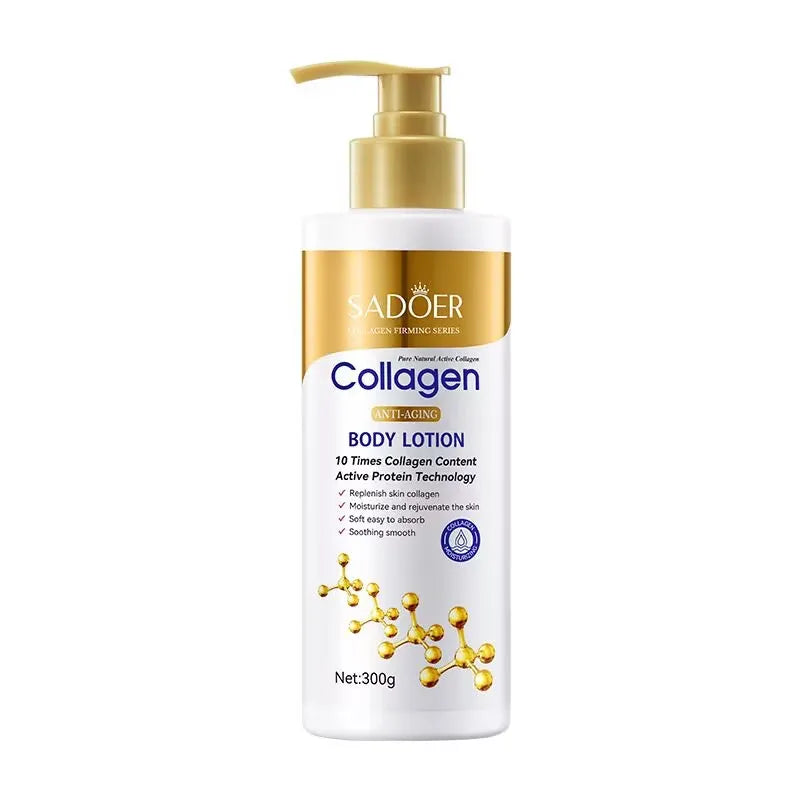 Collagen Milk Whitening Cream – Moisturizing Face & Body Lotion for Skin Lightening and Brightening