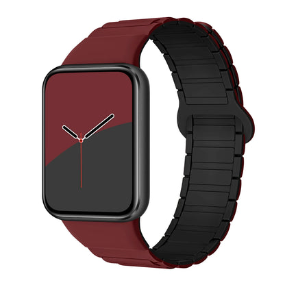 Magnetic Silicone Watch Band - Replacement Wristband for Xiaomi Mi Band 9 Pro & Redmi Watch 4/5
