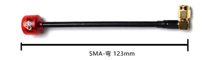 RUSHFPV Cherry 2 II 5.8G FPV Antenna – LHCP/RHCP SMA UFL IPEX MMCX for Freestyle Analog & Digital Drone DIY Parts