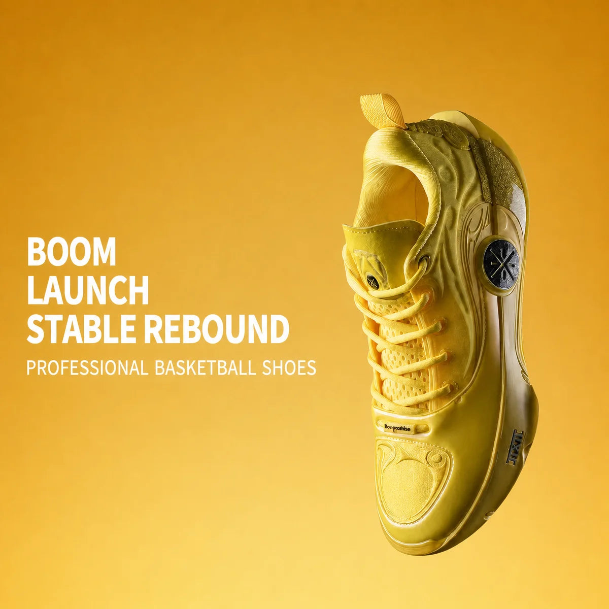 Li-Ning WAY OF WADE 12 Men's Basketball Shoes - SUPER BOOM Cushion Carbon-Fiber Plate Competition Sneakers
