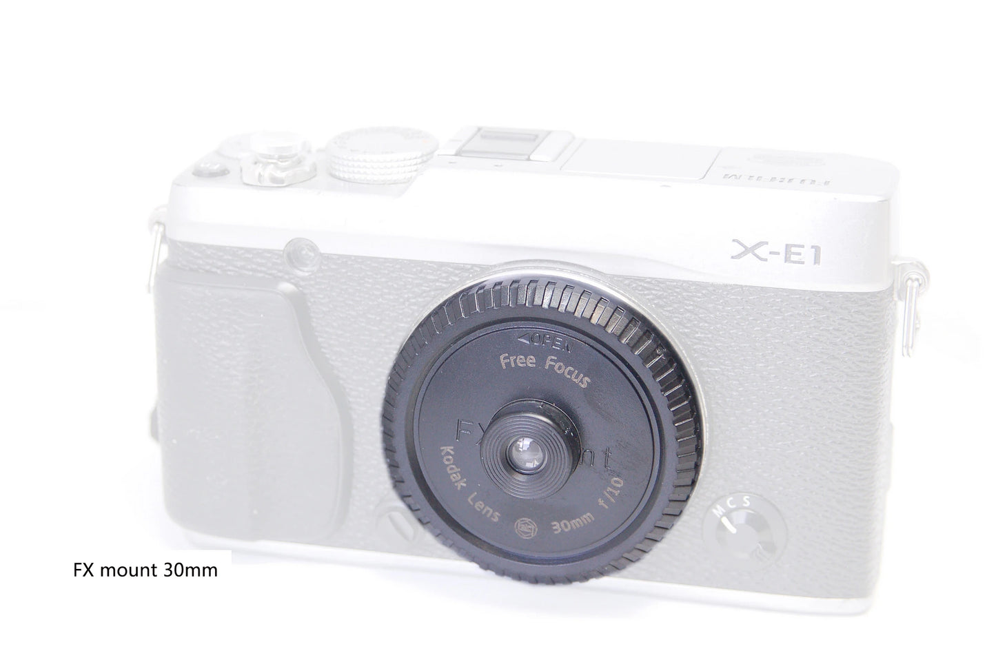 EF-M RF LM L39 M4/3 FX E-Mount Pan-Focus 30mm f/10 Free Focus Lens — Playful Street & Vintage Film Style for Mirrorless Cameras