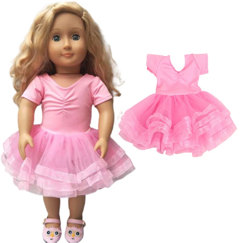 Baby Doll Bikini Outfit — Fits 43cm Born Bebe and 18-Inch American Dolls, Doll Clothes Set