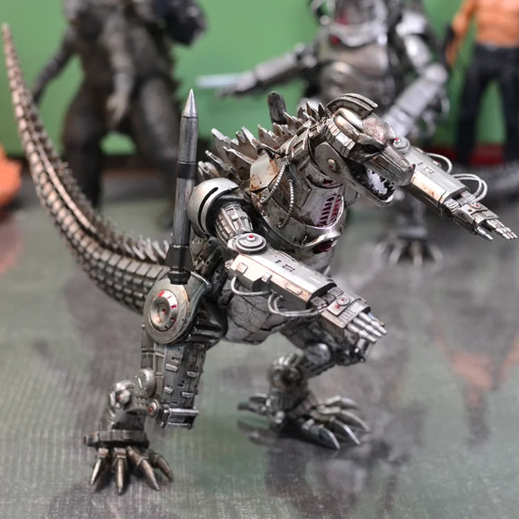 Spot Godzilla & Mecha Godzilla Action Figures – Fully Articulated Anime Model Toys for Kids Collectible Gift