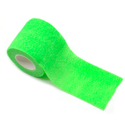 34-Color Tattoo Grip Bandage – Non-Slip, Waterproof, Disposable Elastic Non-Woven Fabric for Tattoo Supplies