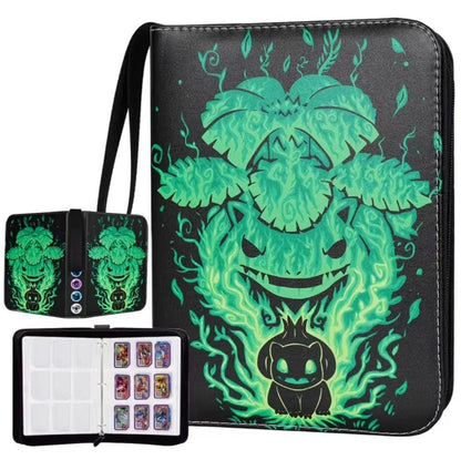 NEW Pokémon Card Album — 400pcs Binder Zipper PU Leather Storage Book for Anime Card Game Collection