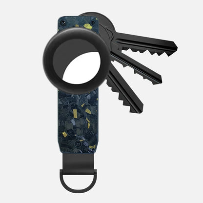Compact Key Organizer – Minimalist Metal Key Holder for 2-6 Keys, Secure Keychain Case