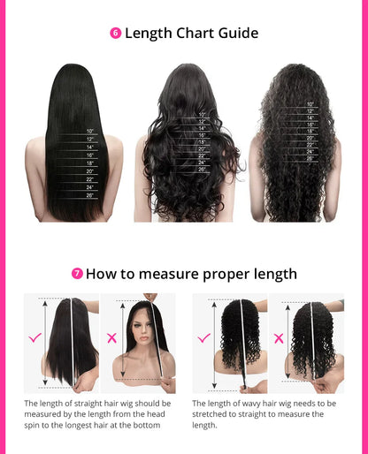 30-40 Inch Curly 13x4 Glueless Human Hair Wig – Brazilian Loose Deep Wave Black Wig, Ready-to-Wear Clearance Sale