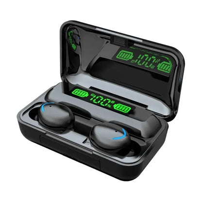 F9 5C TWS Wireless Bluetooth Earbuds – Waterproof Headphones with Digital Display & Large-Capacity Charging Case