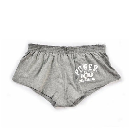 Men's Cotton Gym Shorts - Breathable Loose Fit Running and Workout Sports Shorts