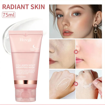 Overnight Collagen Peel-Off Mask Set – Night Mask for Deep Moisturizing