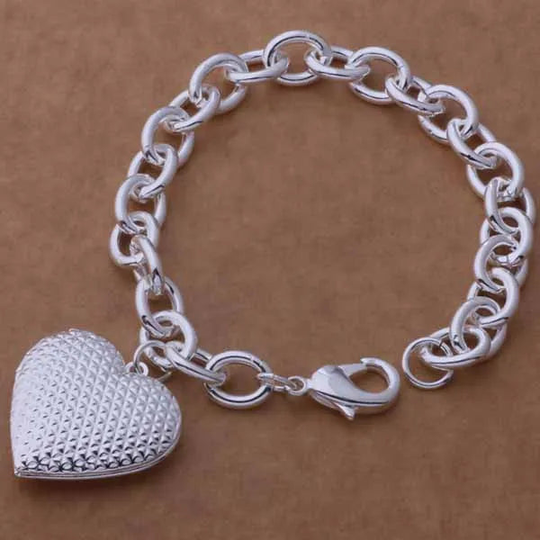 925 Sterling Silver Bead Bracelet – High-Quality Romantic Chain for Women, Fashion Jewelry Gift for Engagement, Party & Wedding