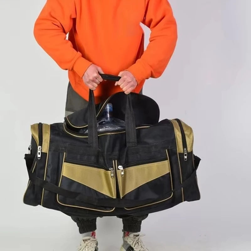 90L Large Travel Duffel Bag - Spacious Camping, Gym & Sports Shoulder Bag for Men & Women