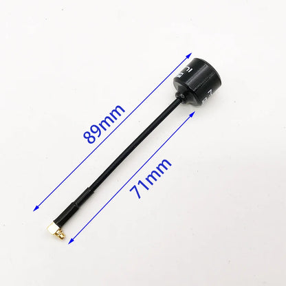 5.8G 4 RHCP Lollipop FPV Antenna – High Gain 2.8dBi SMA/RP-SMA/MMCX/UFL for Racing Drones