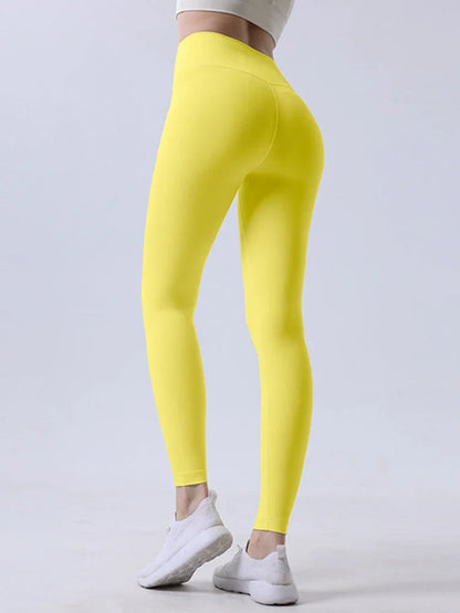Naked Feeling Yoga Leggings for Women – High-Waisted Hip Lifting Fitness, Running & Cycling Pants