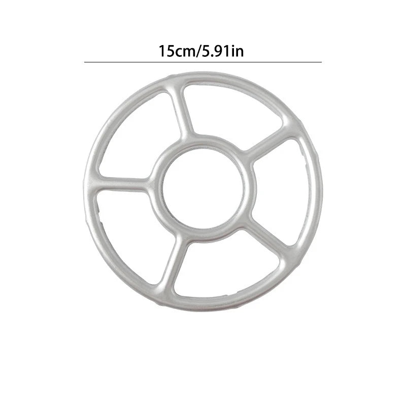 Gas Stove Accessories: 1PC Stove Frame with Anti-Slip Bracket for Small Pot Support