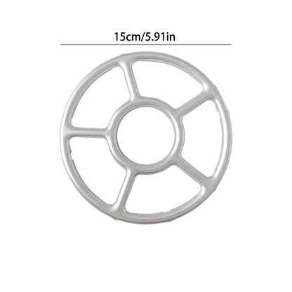 Gas Stove Accessories: 1PC Stove Frame with Anti-Slip Bracket for Small Pot Support
