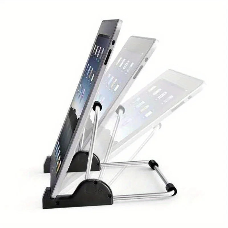 Multi-Functional Foldable Tablet Stand – Lightweight Adjustable Support for Tablets and Laptops