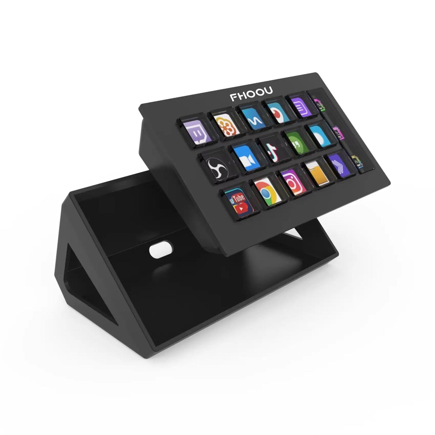 StreamDeck Mini 15-Key LCD Visual Keyboard – Customizable Live Content Controller for Windows & MacOS