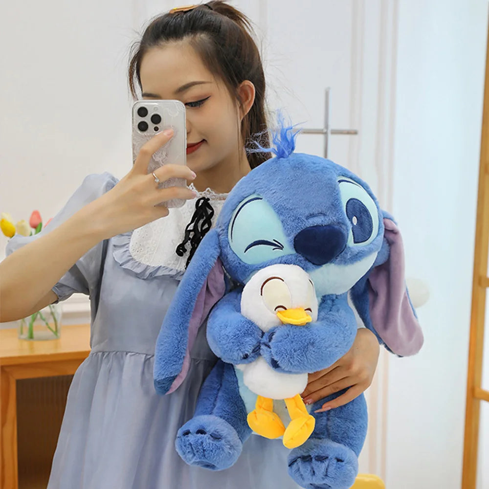 Lilo & Stitch Cute Cartoon Dolls – Kawaii Anime Soft Stuffed Pillow, Appease Toy, Birthday Gift for Boys & Girls
