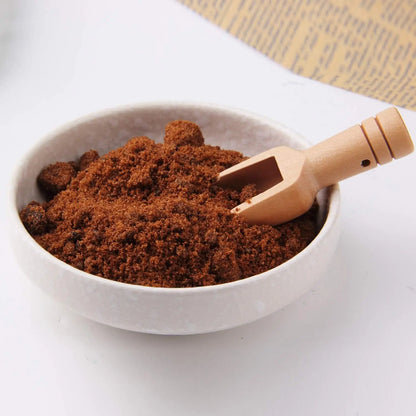Mini Wooden Measuring Spoons - Coffee, Bath Salt, Candy, Laundry Detergent and Kitchen Scoop Set