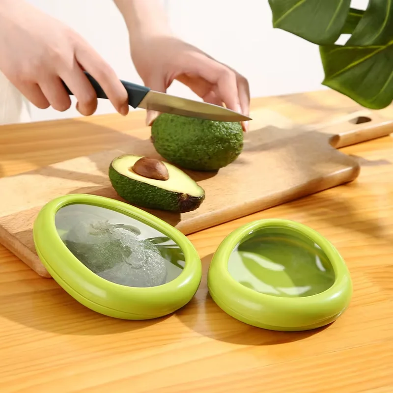 Transparent Fruit & Vegetable Storage Box Set – Sealed Anti-Oxidation Fridge Container for Keeping Food Fresh