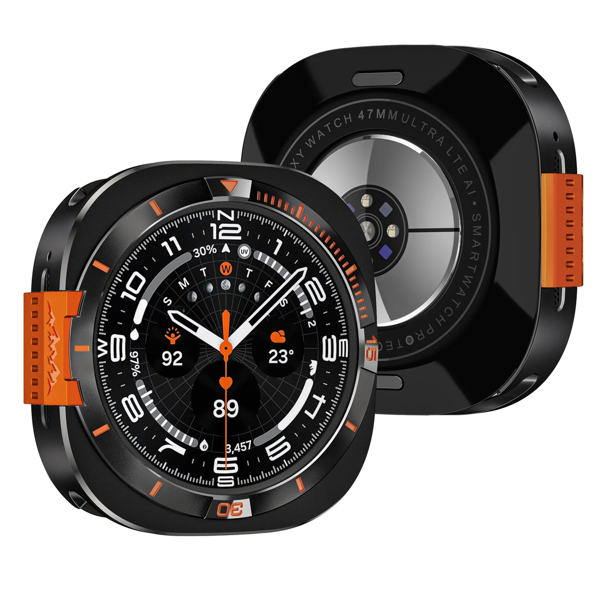 Luxury Metal Protective Case for Samsung Galaxy Watch Ultra 2 - Business-Style Watch Cover for Galaxy Watch Ultra 2026
