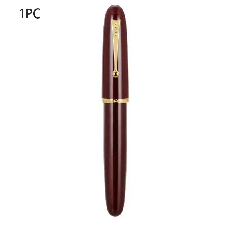 Luxury JinHao 9019 Dadao Fountain Pen – Transparent Acrylic Spin Design, 40mm Nib for Office & School Writing Supplies